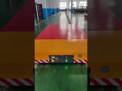 Freundlicher spurlos Übergangswagen-schwere Lasten 5 Ton Battery Operated Transfer Trolley Eco