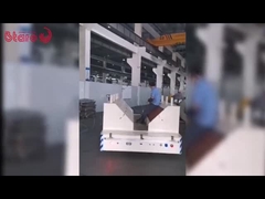 ISO9001 20 Tone Trackless Transfer Trolley With 4 Räder, die Arbeit und Zeit sparen