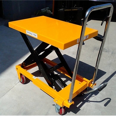 mobile Tabelle der Arbeit 1kg~500Kg hydraulische manuelle Scherenhebebühneplattform 2100*1230mm