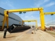 Q355E Material Niedertemperaturwiderstand Einzelträger mobiler Gantry-Kran 15 Tonnen mit Drahtseilhebe