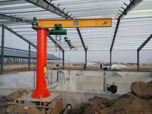 A5-Klasse Auslegerkran-Hebezeug für 500-1000 kg Tragfähigkeit und 0,8-8 m/min Hubgeschwindigkeit in anspruchsvollen Arbeitsumgebungen