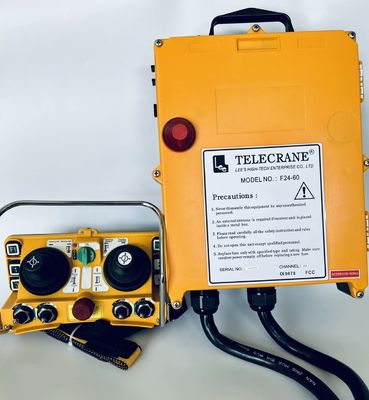 F24-60 multifunktionale drahtlose Fernbedienung,F24-60 Fernbedienung mit breiter Frequenzbreite und hoher Empfindlichkeit für einen Einzelschraubkranich