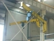Doppelt-Arm Jib Crane 2-6m Spannen-500KG 360 Grad-Durchlauf-Winkel