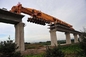 A5 A7 80 Ton Bridge Girder Launching Machine für Landstraßen-Gebäude
